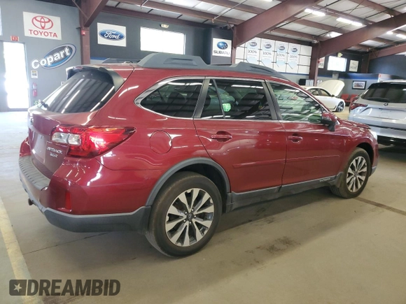 2015 Subaru Outback Limited with VIN 4S4BSELC3F3208009, listed as a Copart auction lot 65715705 with 249,139 mi miles and Clean title. Bid and sale history available at DreamBid. Image 3.