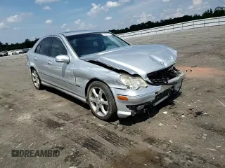 2007 Mercedes-Benz C 230 Sport with VIN WDBRF52H97A923151, listed as a Copart auction lot 63037255 with 196,893 mi miles and Salvage title. Bid and sale history available at DreamBid. Image 13.