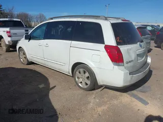2005 Nissan Quest SE with VIN 5N1BV28U65N129959, listed as a IAAI auction lot 41696308 with 157,564 mi miles. Bid and sale history available at carsss.com. Image 3.