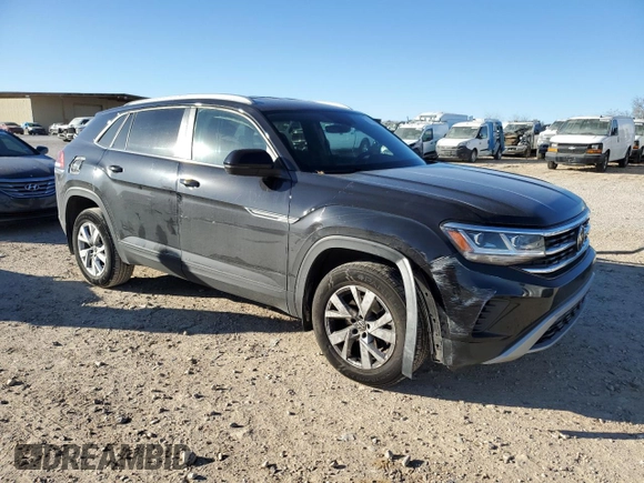 2020 Volkswagen Atlas S with VIN 1V2AC2CA3LC201310, listed as a Copart auction lot 87546775 with 80,358 mi miles and Salvage title. Bid and sale history available at DreamBid. Image 4.