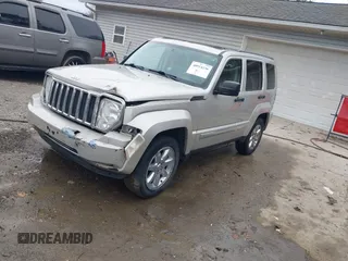 2008 Jeep Liberty Limited with VIN 1J8GN58K38W172334, listed as a IAAI auction lot 40914236 with 177,054 mi miles and . Bid and sale history available at carsss.com. Image 18.