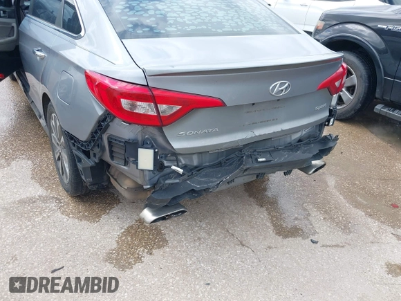 2016 Hyundai Sonata Sport with VIN 5NPE34AF9GH299993, listed as a IAAI auction lot 42212488 with 174,898 mi miles and . Bid and sale history available at carsss.com. Image 6.