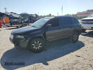 2014 Jeep Compass Latitude with VIN 1C4NJCEA7ED502624, listed as a Copart auction lot 71988994 with 164,020 mi miles and Salvage Title. Bid and sale history available at carsss.com. Image 1.