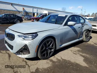 2025 BMW 2 Series 230i xDrive with VIN 3MW33CM08S8F08710, listed as a Copart auction lot 47346425 with 1,542 mi miles and Salvage title. Bid and sale history available at DreamBid. Image 1.