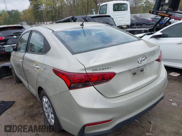 2020 Hyundai Accent SE with VIN 3KPC24A63LE094663, listed as a IAAI auction lot 41950956 with 64,507 mi miles. Bid and sale history available at carsss.com. Image 3.