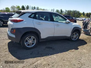 2021 Hyundai Kona SE z VIN KM8K1CAA7MU659637, wystawiony jako Copart lot #54394795 z przebiegiem 90 366 mil mil oraz Szkody całkowita. Historia ofert i sprzedaży dostępna na DreamBid. Obrazek 3.