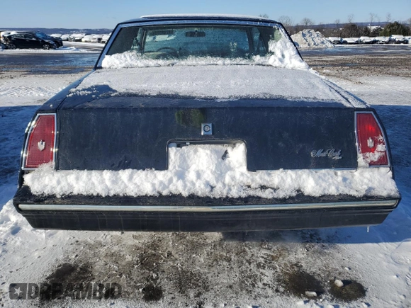 1984 Chevrolet Monte Carlo z VIN 1G1AZ37H3EB102999, wystawiony jako Copart lot #87061824 z przebiegiem 271 202 mil mil oraz Szkody całkowita. Historia ofert i sprzedaży dostępna na DreamBid. Obrazek 6.