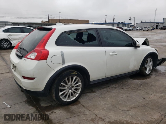 2012 Volvo C30 with VIN YV1672MK4C2274561, listed as a Copart auction lot 45050385 with Not Provided miles and Salvage Title. Bid and sale history available at DreamBid. Image 3.