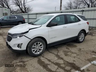 2021 Chevrolet Equinox LS with VIN 3GNAXFEV3MS143215, listed as a Copart auction lot 40549294 with 23,977 mi miles and . Bid and sale history available at DreamBid. Image 1.