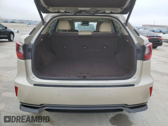 2018 Lexus RX with VIN 2T2BGMCA3JC022013, listed as a Copart auction lot 44039465 with 52,878 mi miles and Salvage Title. Bid and sale history available at carsss.com. Image 6.