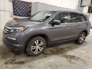 2018 Honda Pilot EX-L with VIN 5FNYF6H50JB067091, listed as a Copart auction lot 62630695 with 75,571 mi miles and Salvage title. Bid and sale history available at DreamBid. Image 1.