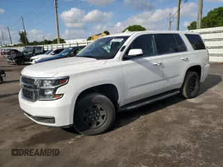 2019 Chevrolet Tahoe Commercial z VIN 1GNLCDEC0KR281074, wystawiony jako Copart lot #57835625 z przebiegiem 105 808 mil mil oraz Czysty tytuł • Clean title. Historia ofert i sprzedaży dostępna na DreamBid. Obrazek 1.