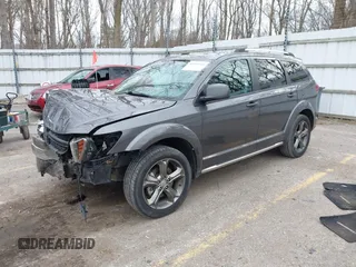 2015 Dodge Journey Crossroad with VIN 3C4PDCGB0FT639390, listed as a IAAI auction lot 41881370 with 164,219 mi miles and . Bid and sale history available at DreamBid. Image 2.