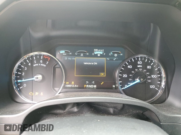 2018 Ford Expedition Max Limited with VIN 1FMJK2ATXJEA57518, listed as a Copart auction lot 58516955 with 96,612 mi miles and Salvage title. Bid and sale history available at DreamBid. Image 9.