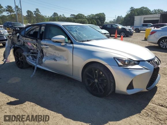 2018 Lexus IS 300 with VIN JTHBA1D20J5079406, listed as a Copart auction lot 56816925 with 123,710 mi miles and Salvage title. Bid and sale history available at DreamBid. Image 4.