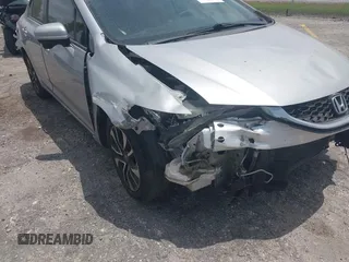 2015 Honda Civic Sedan EX with VIN 19XFB2F83FE116399, listed as a IAAI auction lot 42050811 with 156,682 mi miles. Bid and sale history available at carsss.com. Image 6.