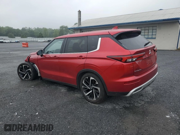 2024 Mitsubishi Outlander SE z VIN JA4J4VA88RZ064039, wystawiony jako Copart lot #58999405 z przebiegiem 24 995 mil mil oraz Szkoda całkowita • Salvage title. Historia ofert i sprzedaży dostępna na DreamBid. Obrazek 2.