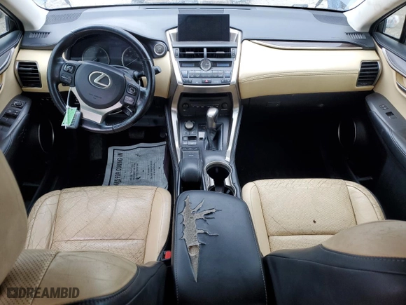 2015 Lexus NX 200t with VIN JTJYARBZ9F2008768, listed as a Copart auction lot 47552145 with 159,362 mi miles and Clean Title. Bid and sale history available at carsss.com. Image 8.