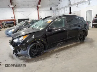 2019 Kia Niro EX with VIN KNDCC3LC1K5281842, listed as a Copart auction lot 48992555 with 48,800 mi miles and Salvage Title. Bid and sale history available at carsss.com. Image 1.