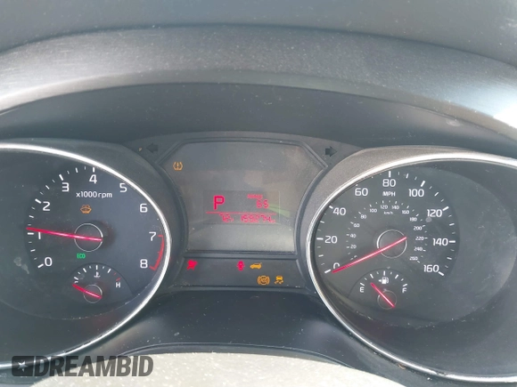 2016 Kia Sedona LX with VIN KNDMB5C17G6087920, listed as a IAAI auction lot 41652605 with 159,274 mi miles. Bid and sale history available at carsss.com. Image 7.