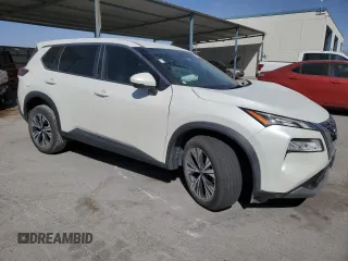 2022 Nissan Rogue SV with VIN 5N1BT3BB6NC708397, listed as a Copart auction lot 47824195 with 65,914 mi miles and Salvage Title. Bid and sale history available at DreamBid. Image 4.