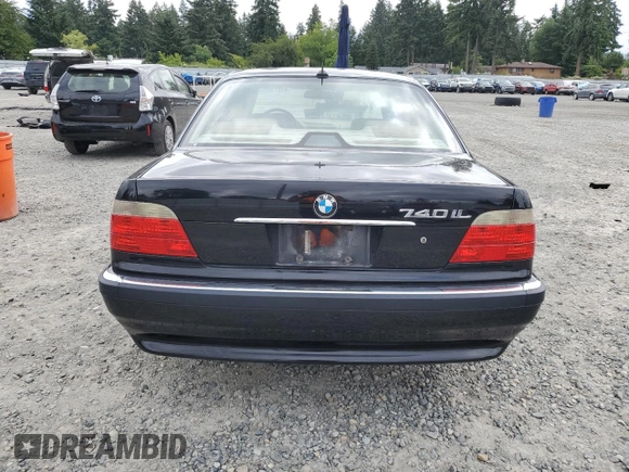 2001 BMW 7 Series 740iL с VIN WBAGH83471DP33111, выставлен на аукционе Copart как лот 61271865 с пробегом 212 250 миль миль и Списание • Salvage title. История ставок и продаж доступна на DreamBid. Изображение 6.