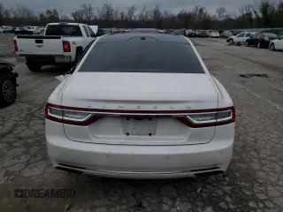 2017 Lincoln Continental Reserve with VIN 1LN6L9NP1H5637548, listed as a Copart auction lot 80906114 with 91,524 mi miles and Salvage Title. Bid and sale history available at carsss.com. Image 6.