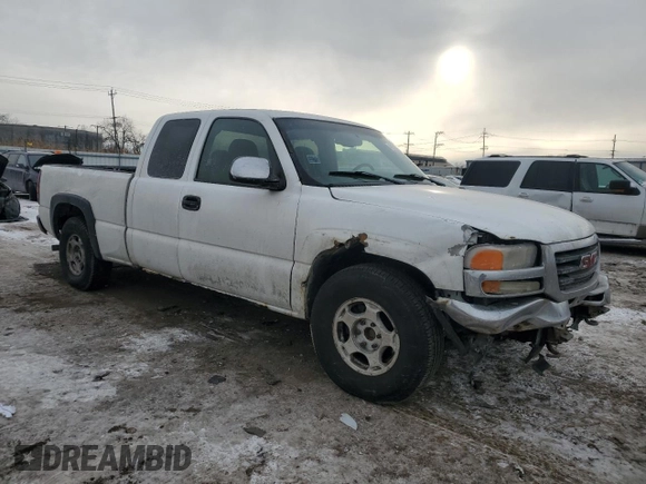 2006 GMC Sierra 1500 SLE1 z VIN 1GTEC19Z86Z214145, wystawiony jako Copart lot #45970025 z przebiegiem 201 978 mil mil oraz Szkoda całkowita • Salvage title. Historia ofert i sprzedaży dostępna na DreamBid. Obrazek 4.