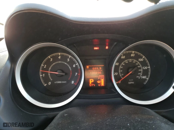 2015 Mitsubishi Lancer ES with VIN JA32U2FU5FU009232, listed as a Copart auction lot 53818605 with 139,296 mi miles and Salvage Title. Bid and sale history available at carsss.com. Image 9.