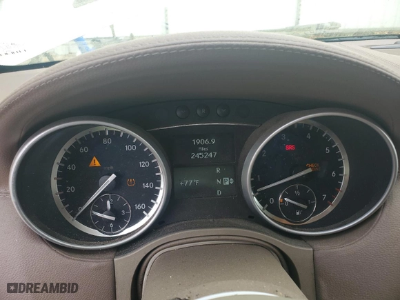2011 Mercedes-Benz GL-Class GL 450 with VIN 4JGBF7BE8BA754846, listed as a Copart auction lot 51902375 with 245,247 mi miles and Clean Title. Bid and sale history available at carsss.com. Image 9.