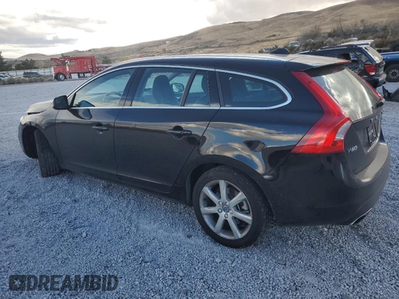 2017 Volvo V60 Premier with VIN YV140MSK5H1359478, listed as a Copart auction lot 80969364 with 0 mi miles and Salvage Title. Bid and sale history available at carsss.com. Image 2.