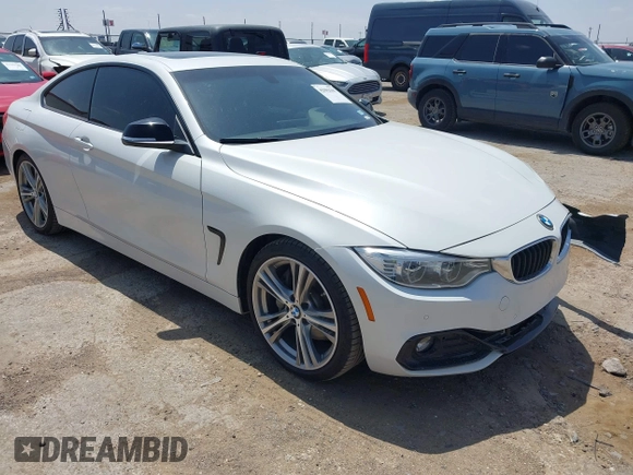 2015 BMW 4 Series 435i z VIN WBA3R1C58FK194626, wystawiony jako IAAI lot #42082585 z przebiegiem 70 619 mil mil oraz . Historia ofert i sprzedaży dostępna na DreamBid. Obrazek 1.