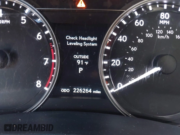 2014 Lexus GS 350 with VIN JTHBE1BL1E5041964, listed as a IAAI auction lot 41944791 with 226,264 mi miles. Bid and sale history available at carsss.com. Image 16.