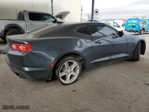 2022 Chevrolet Camaro 1LT with VIN 1G1FB1RX7N0121554, listed as a Copart auction lot 84009694 with 44,693 mi miles and Clean Title. Bid and sale history available at carsss.com. Image 3.