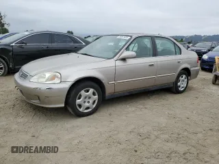 2000 Honda Civic EX z VIN 2HGEJ8647YH507644, wystawiony jako Copart lot #58667625 z przebiegiem 177 006 mil mil oraz Czysty tytuł • Clean title. Historia ofert i sprzedaży dostępna na DreamBid. Obrazek 1.
