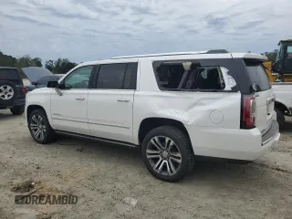 2019 GMC Yukon XL Denali with VIN 1GKS1HKJ1KR203895, listed as a Copart auction lot 74622754 with 51,559 mi miles and Salvage Title. Bid and sale history available at carsss.com. Image 2.