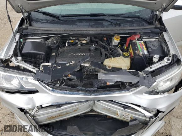 2017 Chevrolet Sonic LT z VIN 1G1JD5SH9H4122507, wystawiony jako Copart lot #55165265 z przebiegiem 173 818 mil mil oraz Szkoda całkowita • Salvage title. Historia ofert i sprzedaży dostępna na DreamBid. Obrazek 11.