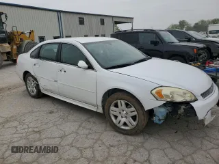 2014 Chevrolet Impala LT with VIN 2G1WB5E30E1142857, listed as a Copart auction lot 52650575 with 230,412 mi miles and Salvage Title. Bid and sale history available at DreamBid. Image 4.