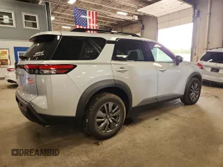 2022 Nissan Pathfinder SV с VIN 5N1DR3BC5NC239528, выставлен на аукционе Copart как лот 59154245 с пробегом 39 324 миль миль и Списание • Salvage title. История ставок и продаж доступна на DreamBid. Изображение 3.