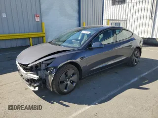 2023 Tesla Model 3 с VIN 5YJ3E1EA3PF405741, выставлен на аукционе Copart как лот 55800195 с пробегом 18 317 миль миль и Списание • Salvage title. История ставок и продаж доступна на DreamBid. Изображение 1.