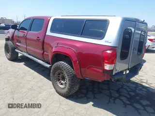 2017 Toyota Tacoma SR5 with VIN 3TMDZ5BN7HM017500, listed as a IAAI auction lot 41819027 with 112,406 mi miles. Bid and sale history available at carsss.com. Image 3.
