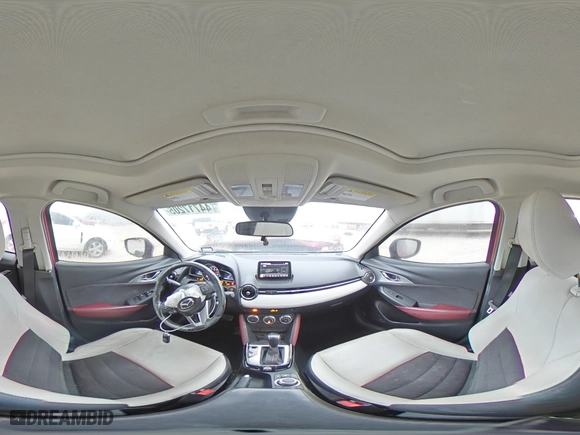 2017 Mazda CX-3 Grand Touring with VIN JM1DKFD79H0162503, listed as a Copart auction lot 44717205 with 102,013 mi miles and Salvage Title. Bid and sale history available at carsss.com. Image 13.