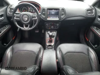 2018 Jeep Compass Trailhawk with VIN 3C4NJDDB4JT451409, listed as a Copart auction lot 58769305 with 135,562 mi miles and Clean title. Bid and sale history available at DreamBid. Image 8.