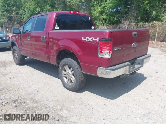 2006 Ford F-150 XLT with VIN 1FTRW14W16KD67366, listed as a IAAI auction lot 42553787 with 289,817 mi miles and . Bid and sale history available at DreamBid. Image 3.
