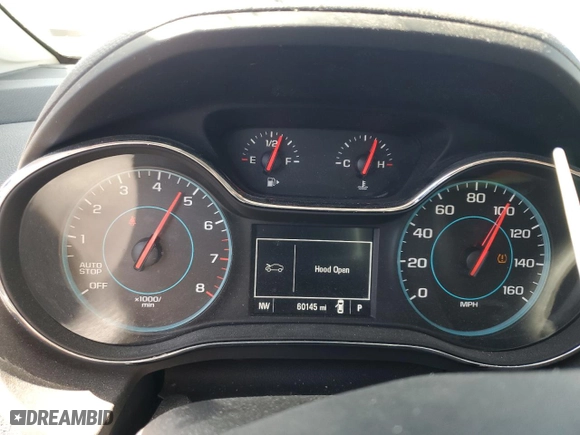 2017 Chevrolet Cruze LT with VIN 3G1BE5SM9HS534537, listed as a Copart auction lot 46357355 with 60,145 mi miles and Salvage Title. Bid and sale history available at carsss.com. Image 9.