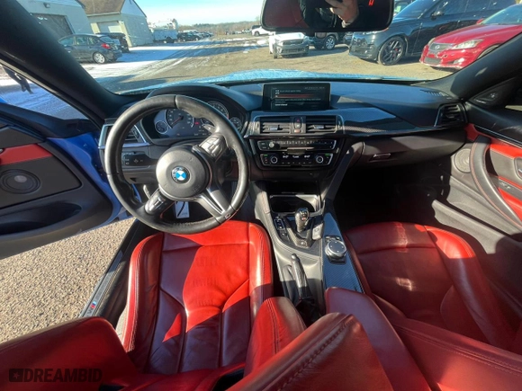 2017 BMW M4 with VIN WBS3R9C51HK709205, listed as a Copart auction lot 83789024 with NaN miles and Clean Title. Bid and sale history available at carsss.com. Image 6.
