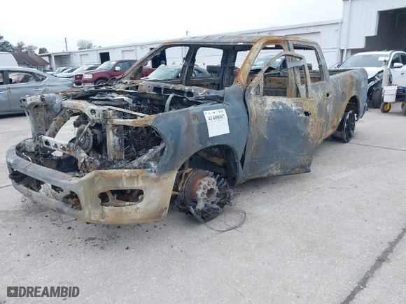 2022 Ram 2500 Laramie with VIN 3C6UR5FL2NG167783, listed as a IAAI auction lot 41408087 with 1 mi miles. Bid and sale history available at carsss.com. Image 2.