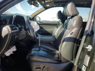 2022 Hyundai Palisade Calligraphy with VIN KM8R74HE0NU389471, listed as a Copart auction lot 46747995 with 51,704 mi miles and Salvage Title. Bid and sale history available at carsss.com. Image 7.