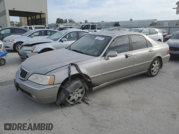 2002 Acura RL with VIN JH4KA96532C008414, listed as a Copart auction lot 71397774 with 176,293 mi miles and Salvage Title. Bid and sale history available at carsss.com. Image 1.