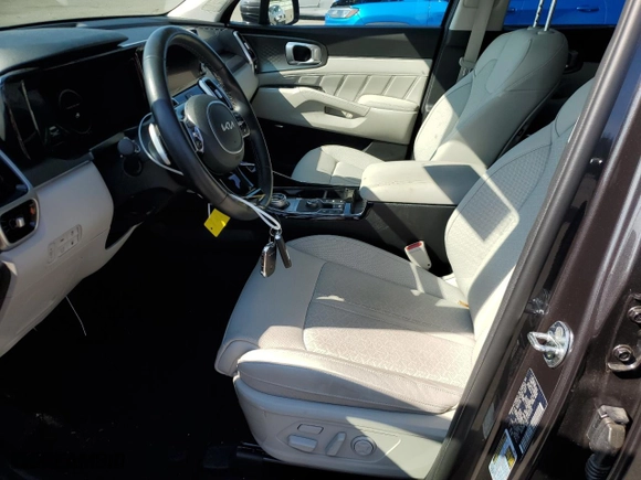 2023 Kia Sorento Plug-In Hybrid SX Prestige with VIN KNDRMDLH4P5140019, listed as a Copart auction lot 69622514 with NaN miles and Salvage Title. Bid and sale history available at carsss.com. Image 7.